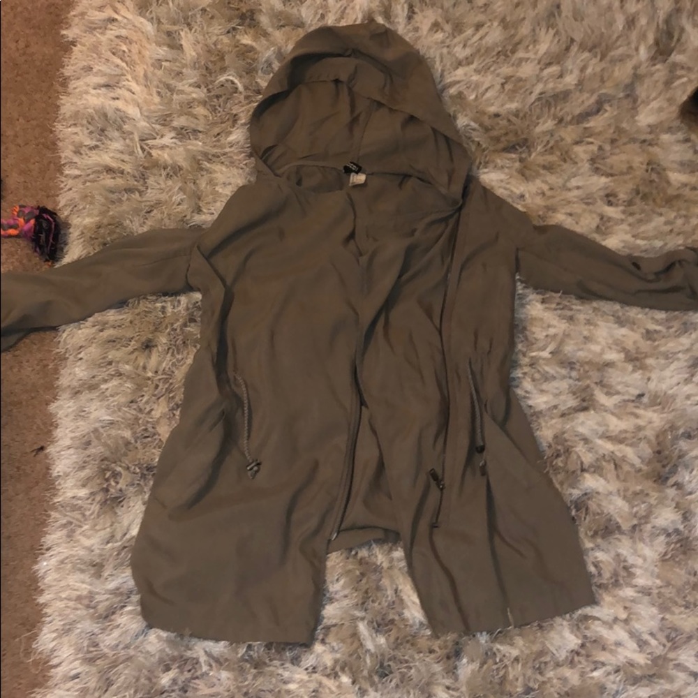 Army green jacket